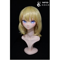 (NFD042)Customize Handmade Crossdress Full Head Female/Girl Resin Japanese Cartoon Character Animego Cosplay Kigurumi Mask (NFD042)Customize Handmade Crossdress Full Head Female/Girl Resin Japanese Cartoon Character Animego Cosplay Kigurumi Mask